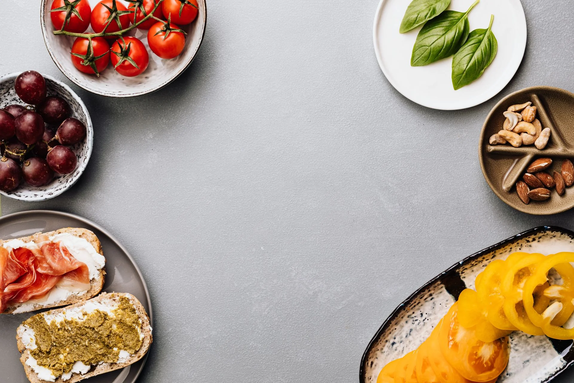 Sezonowe dania roślinne z menu „Dieta długowieczności”